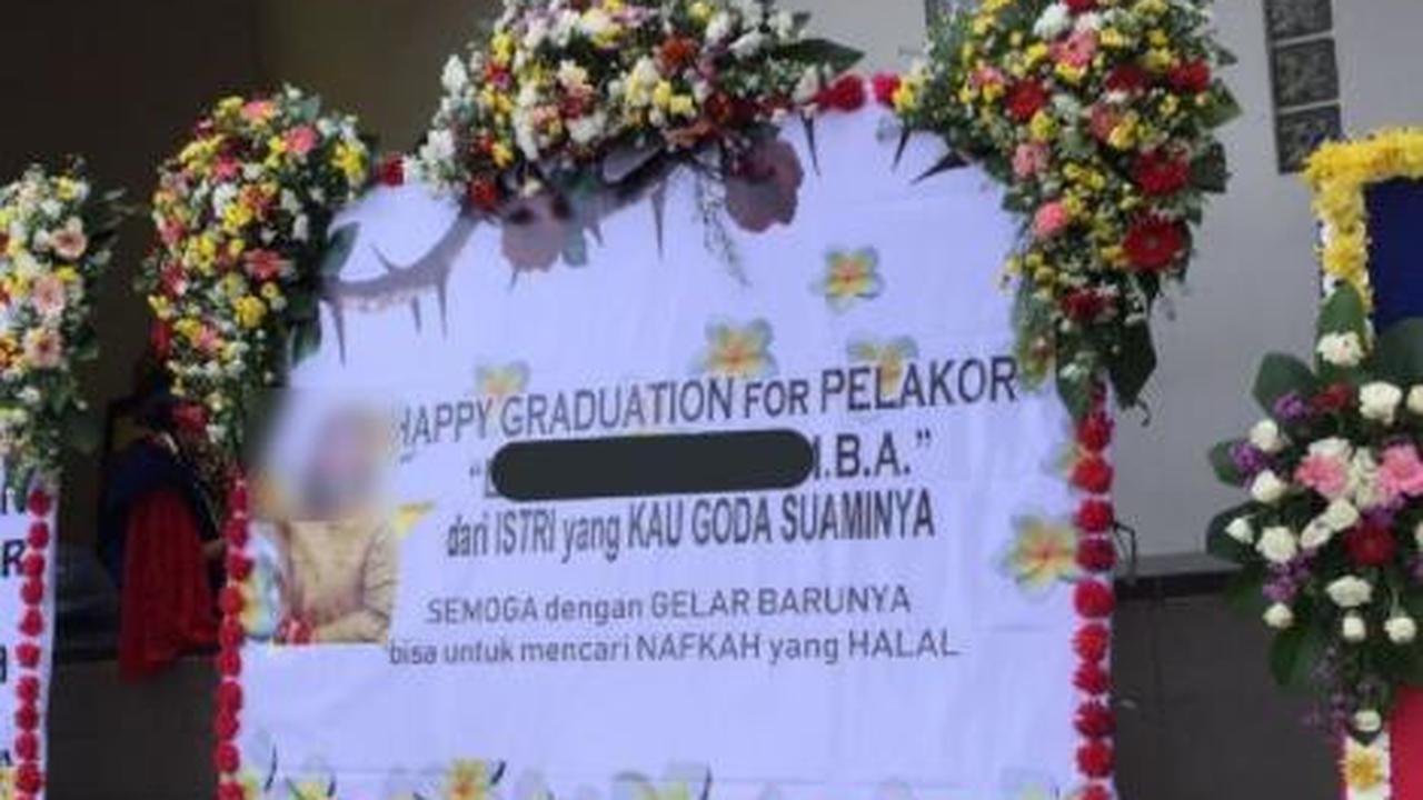 karangan bunga viral