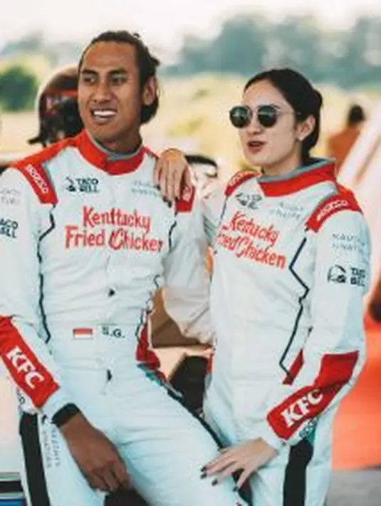 Sean Gelael dan Naarah Joesoef (Instagram/gelaelized)