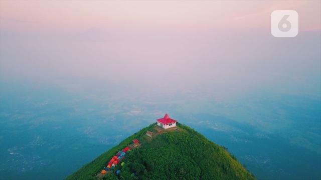 Pagi Menakjubkan Di Gunung Andong Regional Liputan6 Com