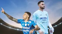 Ilustrasi - Ciro Alves (Persib), Igor Rodrigues (Persita) (Bola.com/Adreanus Titus)