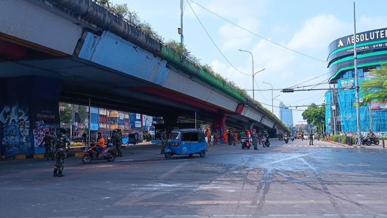 Jalan Mako Brimob Kwitang Dibuka Kembali Setelah Demonstrasi, Ternyata Begini Kondisinya!