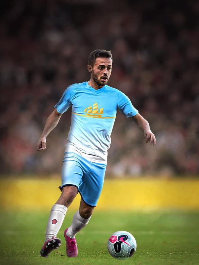 Foto Editan Jersey Terinspirasi dari Logo Klub Ini Keren