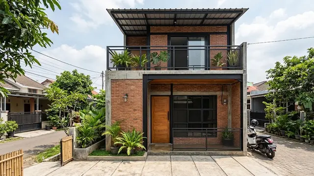 7 Desain Rumah Industrial Low Budget yang Estetik, Kokoh, dan Hemat Biaya