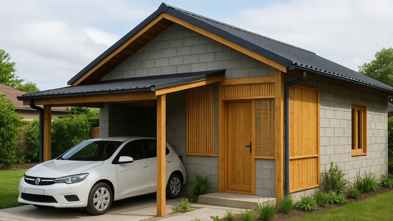 7 Model Rumah Kecil tapi Cantik dari Batako dan Bambu, Inspirasi Hunian Minimalis Modern Ramah Budget