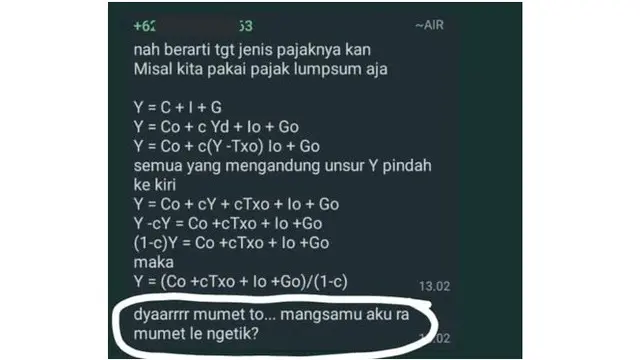 6 Chat Dosen Usil Ngerjain Mahasiswa saat Kelas Online Ini Kocak