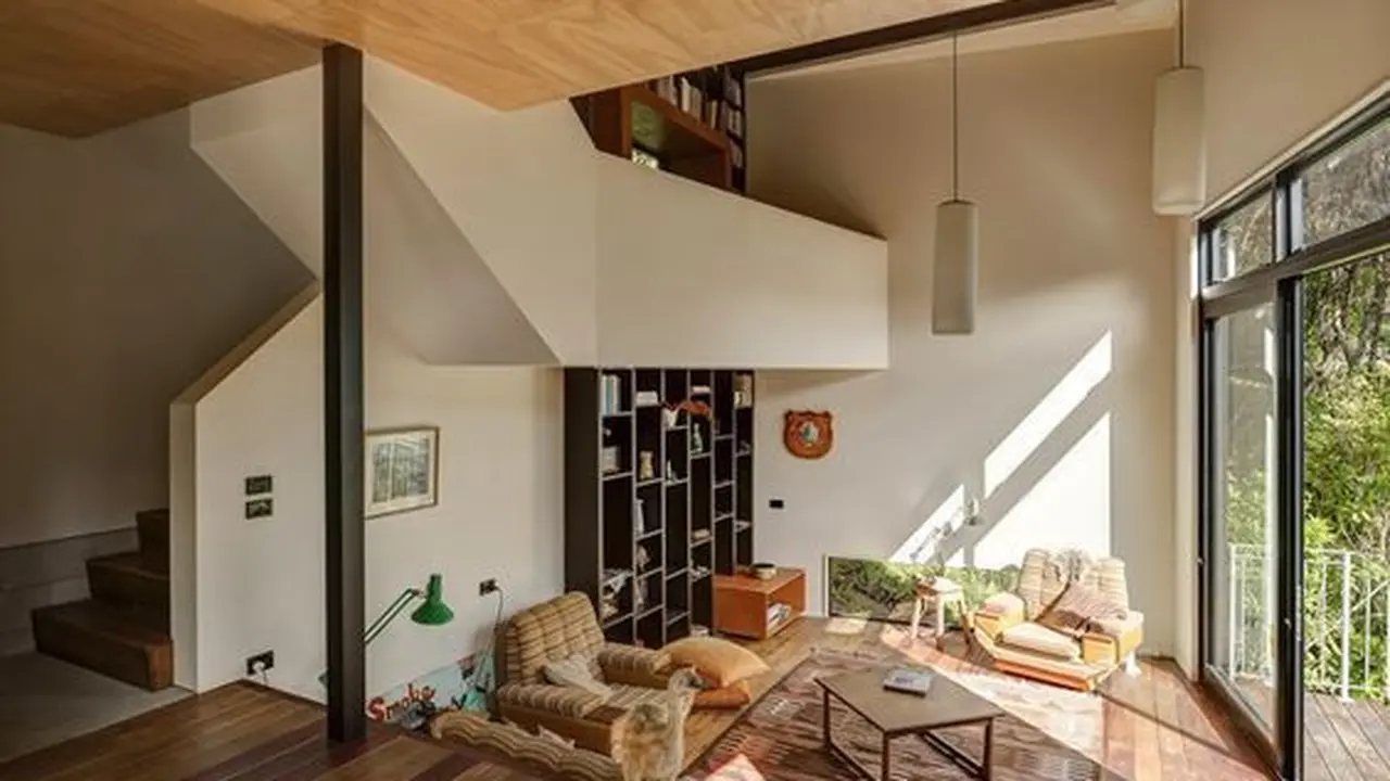 7 Desain Rumah Split Level Minimalis, Bikin Hunian Mungil Terasa Lega