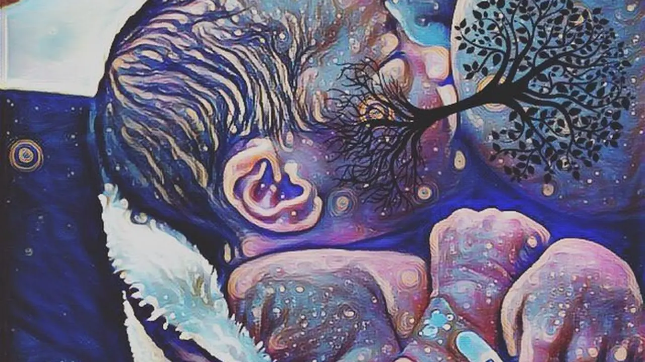 [Bintang] Hari Ibu, Ini 10 Ilustrasi Akar dari Foto Ibu Menyusui