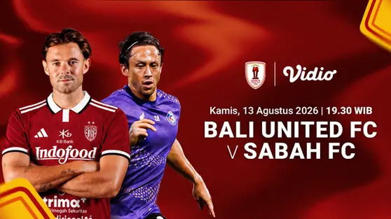 Nonton Bali United vs Sabah FC - Dewata Challenge Series: Uji Konsistensi Serdadu Tridatu di Vidio