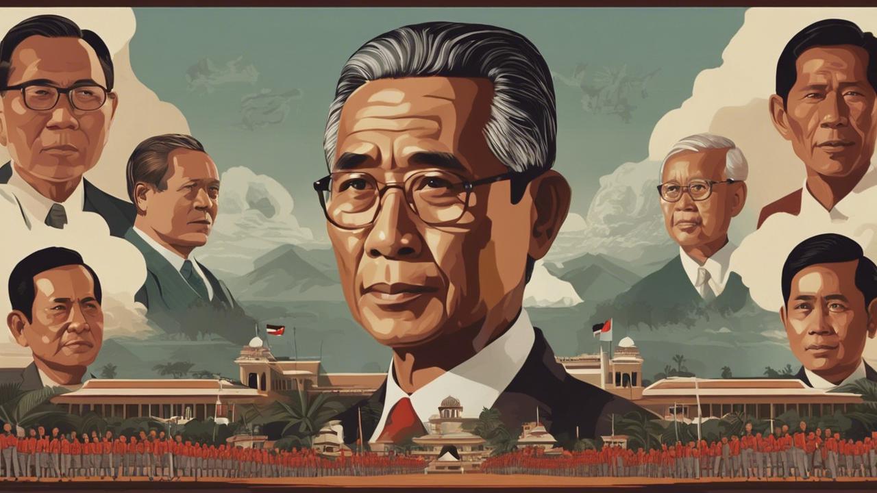 nama presiden 1 sampai 7