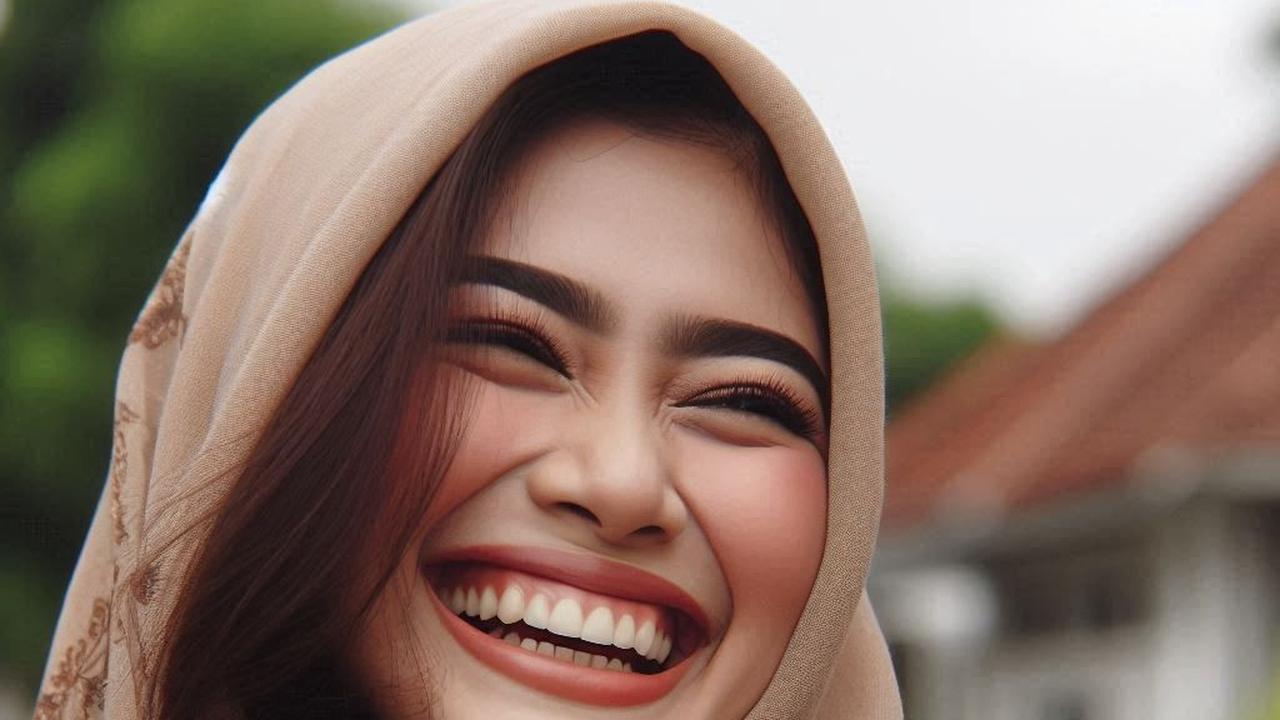 Ilustrasi Tertawa