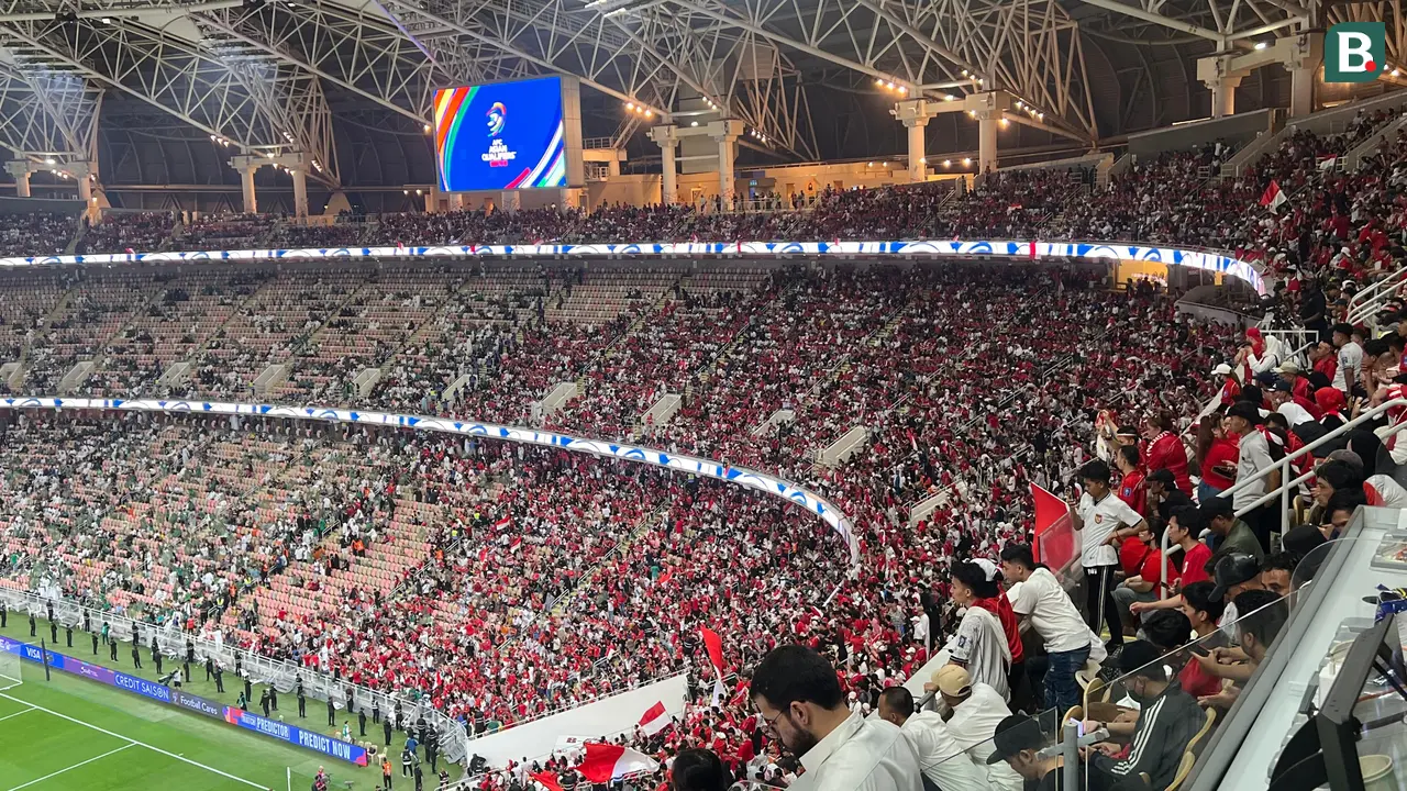 Timnas Indonesia Vs Arab Saudi di Putaran keempat Kualifikasi Piala Dunia 2026
