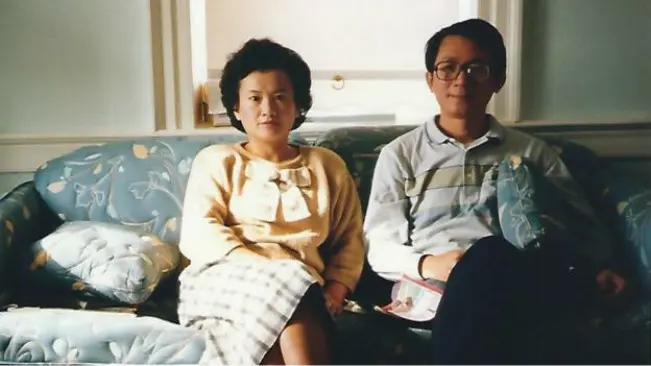 Chang Hsien-yi dan istrinya sewaktu mereka masih muda. (Sumber Betty Chang)