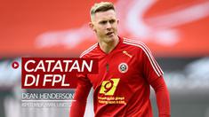 Berita video beberapa catatan menarik kiper Sheffield United milik Manchester United, Dean Henderson, di FPL (Fantasy Premier League).