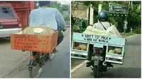 6 Tulisan Bahasa Inggris di Gerobak Jualan Ini Kocak, Bikin Tepuk Jidat
