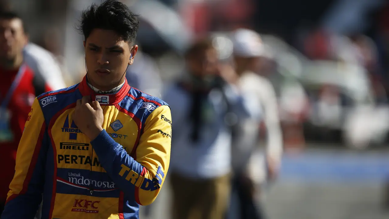 Pembalap Trident, Philo Paz Patric Armand (GP2 Media Services)