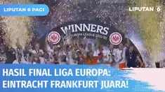 Hasil final Liga Europa 2021-2022: Eintracht Frankfurt kandaskan perlawanan Rangers FC melalui drama adu penalti! Eintracht Frankfurt sukses mengangkat trofi Liga Europa yang merupakan trofi ketiga klub Jerman tersebut.