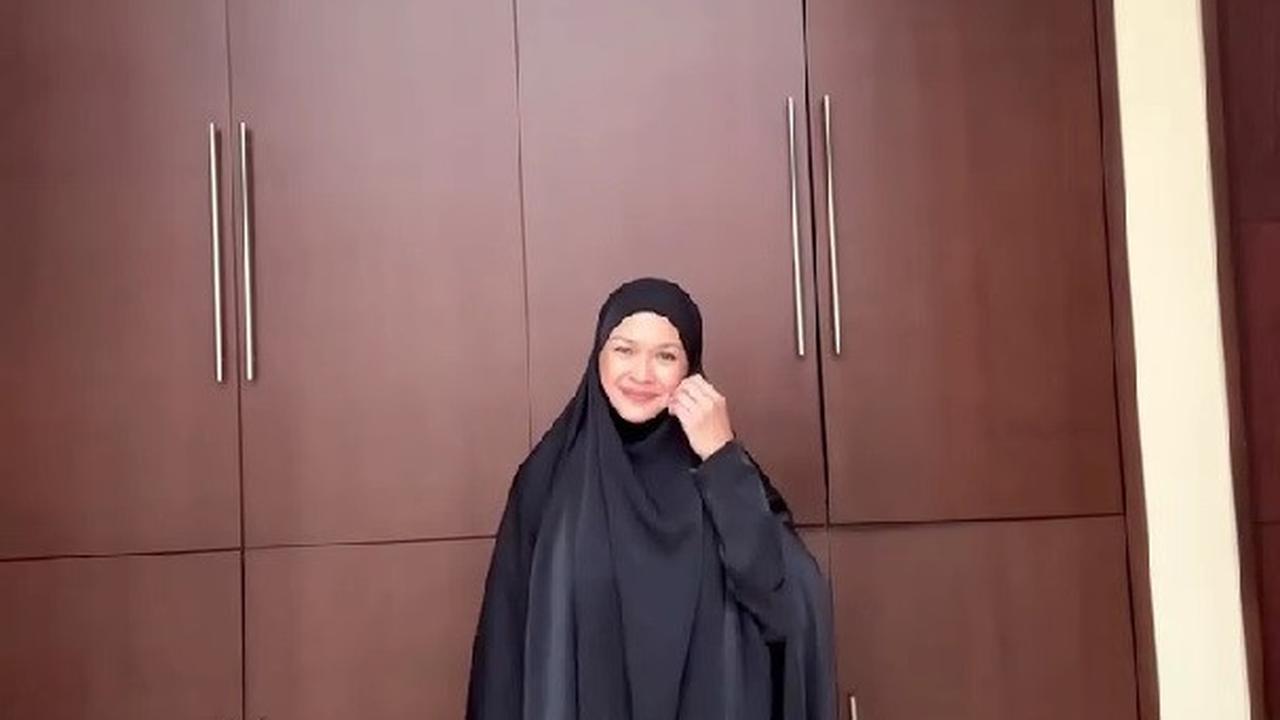 Potret Donna Harun Tampil Berhijab hingga Bercadar Curi Perhatian Netizen, Sebut Ingin Jadi Wanita Sabar dan Tenang