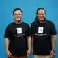 Founder And CEO Maxi Consulting Indonesia Ardhi Setyo Putranto (kiri) dan Ken Ken Wiro Sableng (kanan)