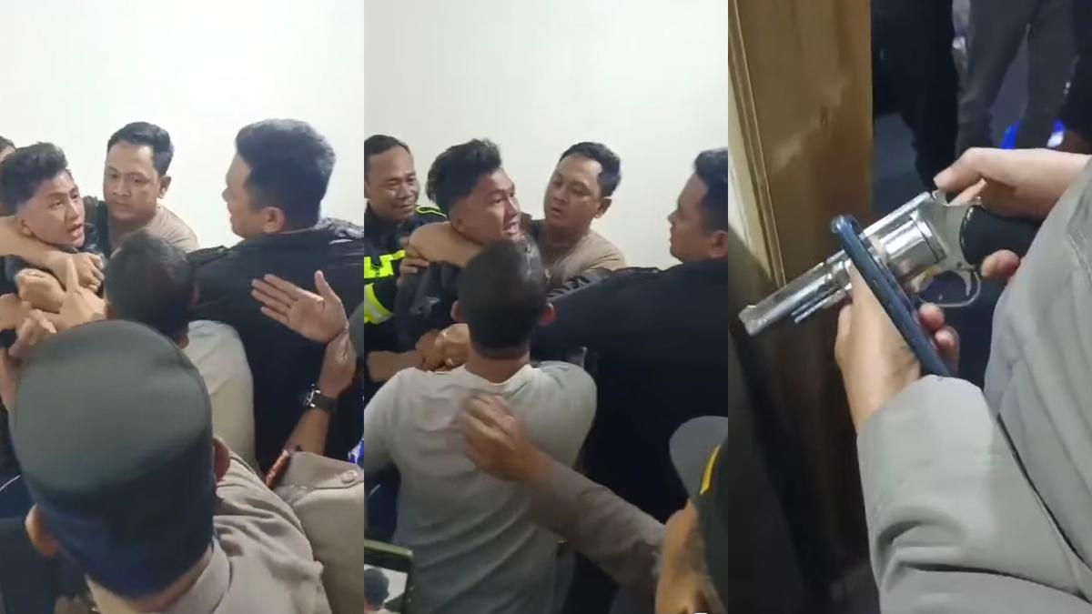 2 Abang Jago di Metro Lampung Bikin Rusuh Tengah Malam, Lepas Tembakan dan Ancam Warga