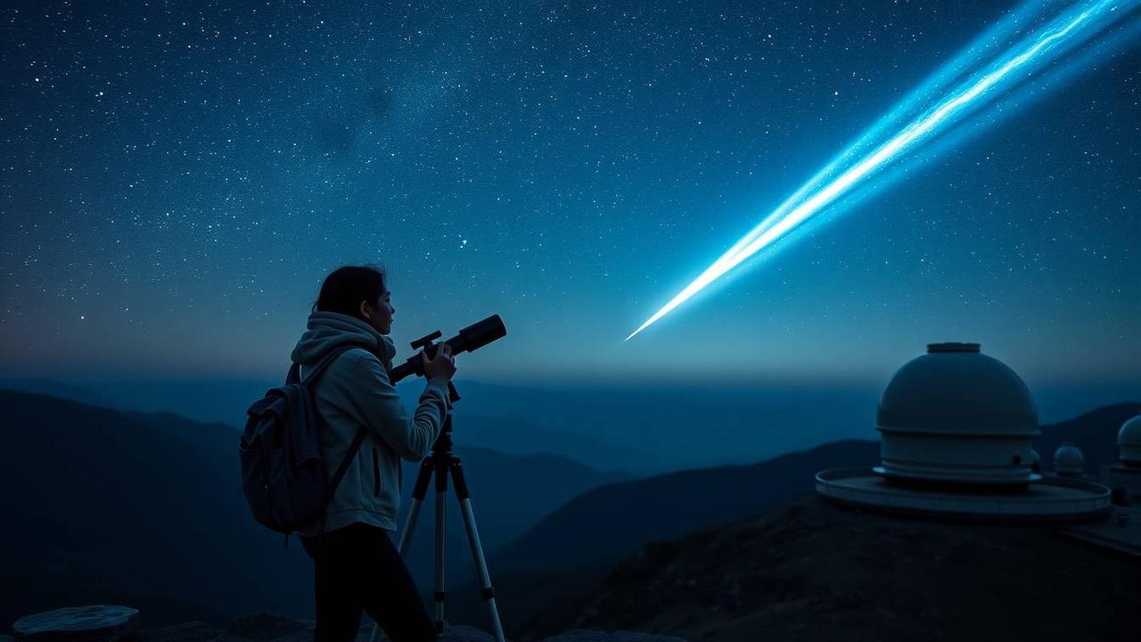 ciri-ciri komet adalah