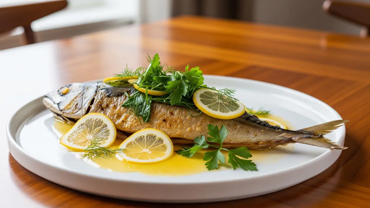Resep Ikan Kembung Bumbu Lemon Butter