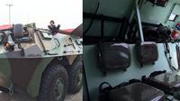 Foto: Mobil Panser Anoa (Denny Mahardy/ Liputan6.com)