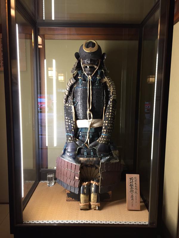 Baju zirah petinggi Samurai, Nomura, yang mengabdi untuk Lord Maeda, pemimpin Kanazawa pada era Edo. (Andry Haryanto/Liputan6.com