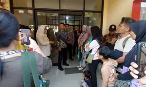 Orang tua di Lampung mengadu soal SPMB. (Liputan6.com/Ardi Munthe)