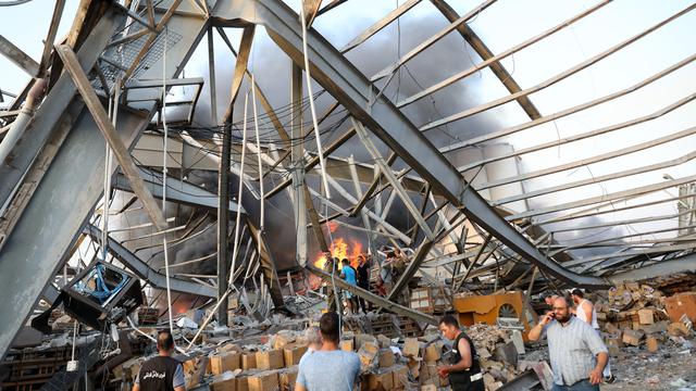 Ledakan Besar Guncang Kota Beirut Lebanon