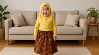 7 Model Baju Atasan dan Bawahan Rok Batik Anak, Tampil Cantik dan Modis