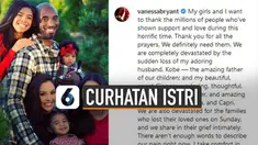 Istri Kobe Bryant, Vanessa Bryant buka suara soal kematian suami dan anaknya.