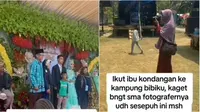 Viral seorang nenek jadi fotografer di resepsi pernikahan warga. (Sumber: TikTok/rinisugionomakeup)