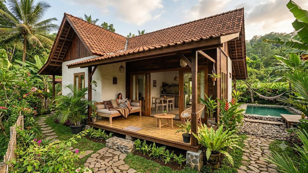 6 Rumah Bergaya Resort dengan Budget Terjangkau, Nyaman Bak Vila