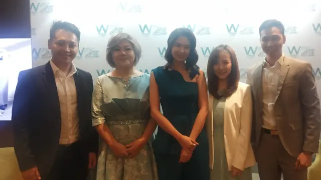 Laura Basuki saat diperkenalkan sebagai brand ambassador Wonjin Clinic di Jakarta. (Foto: Instagram @laurabas)