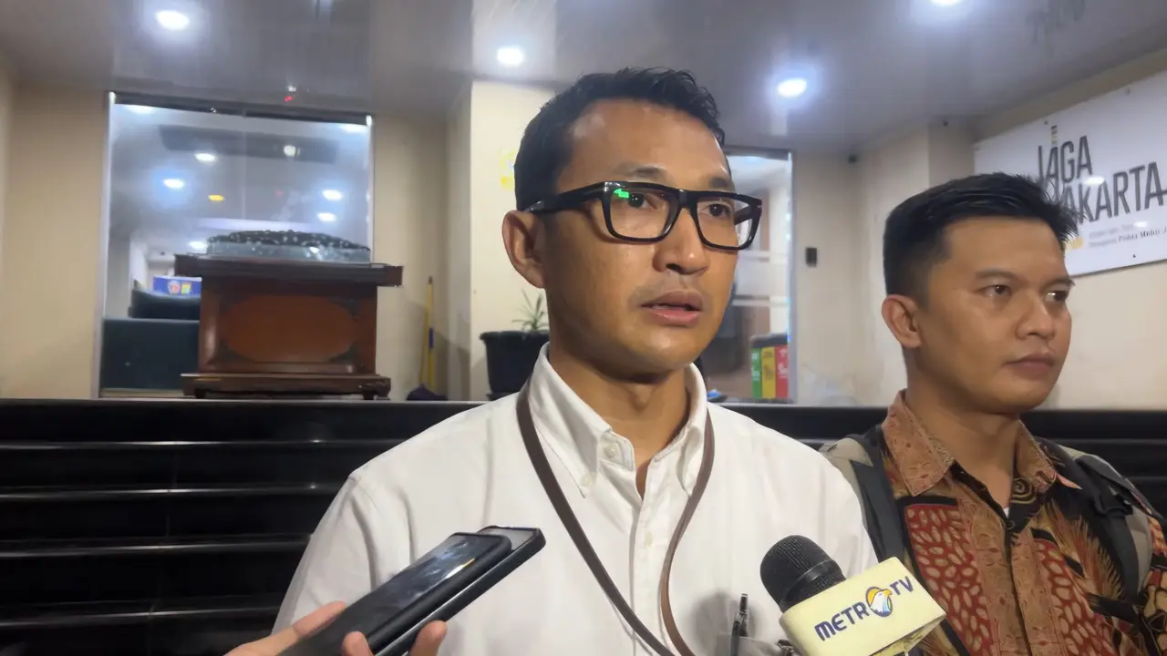 _Jubir KPK Budi Prasetyo Diperiksa Penyidik Polda Metro Jaya