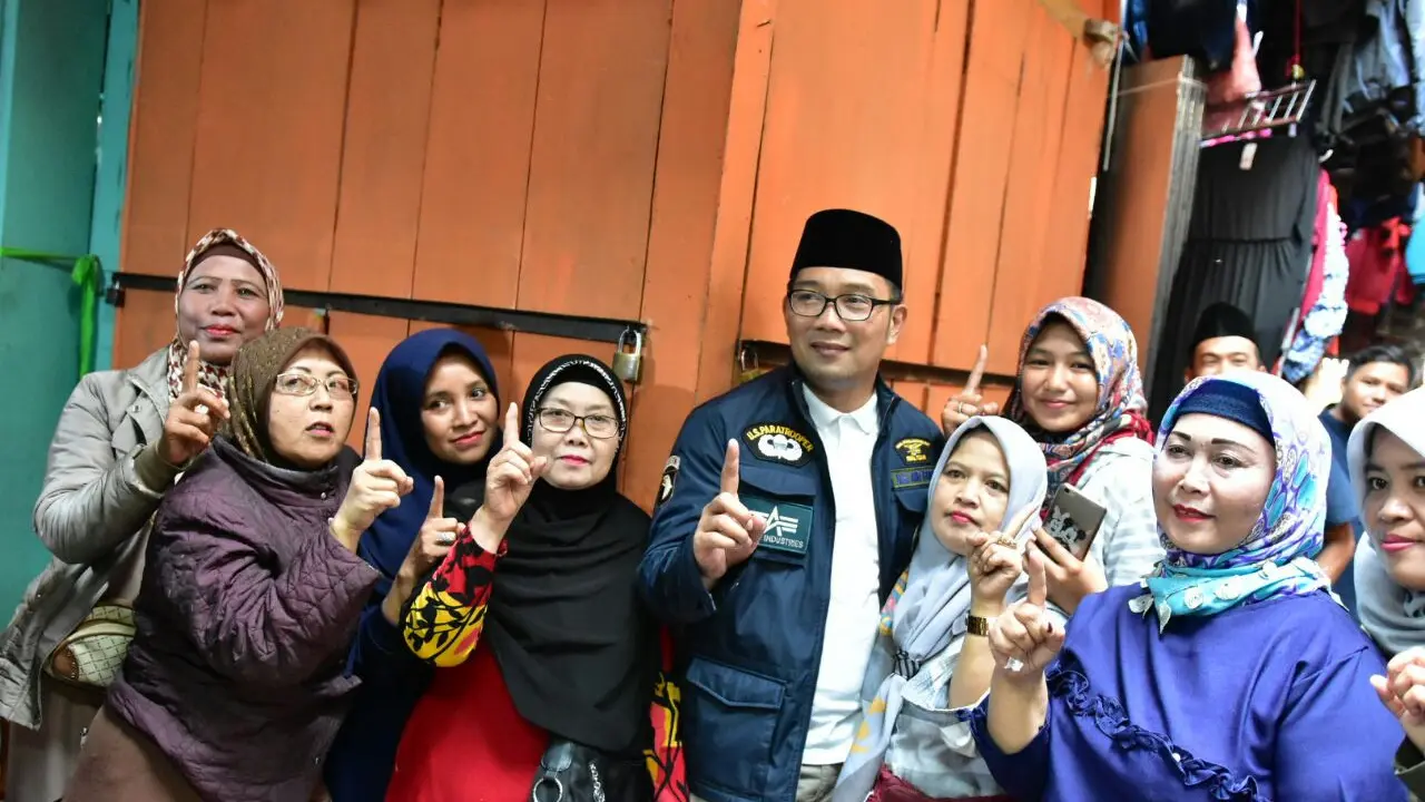 Calon Gubernur Jawa Barat Ridwan Kamil saat berkampanye di Kabupaten Bandung Barat (Istimewa)