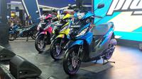 Suzuki rilis Address Playfull dan nex terbaru di Jakarta Fair 2017. (Septian/Liputan6.com)