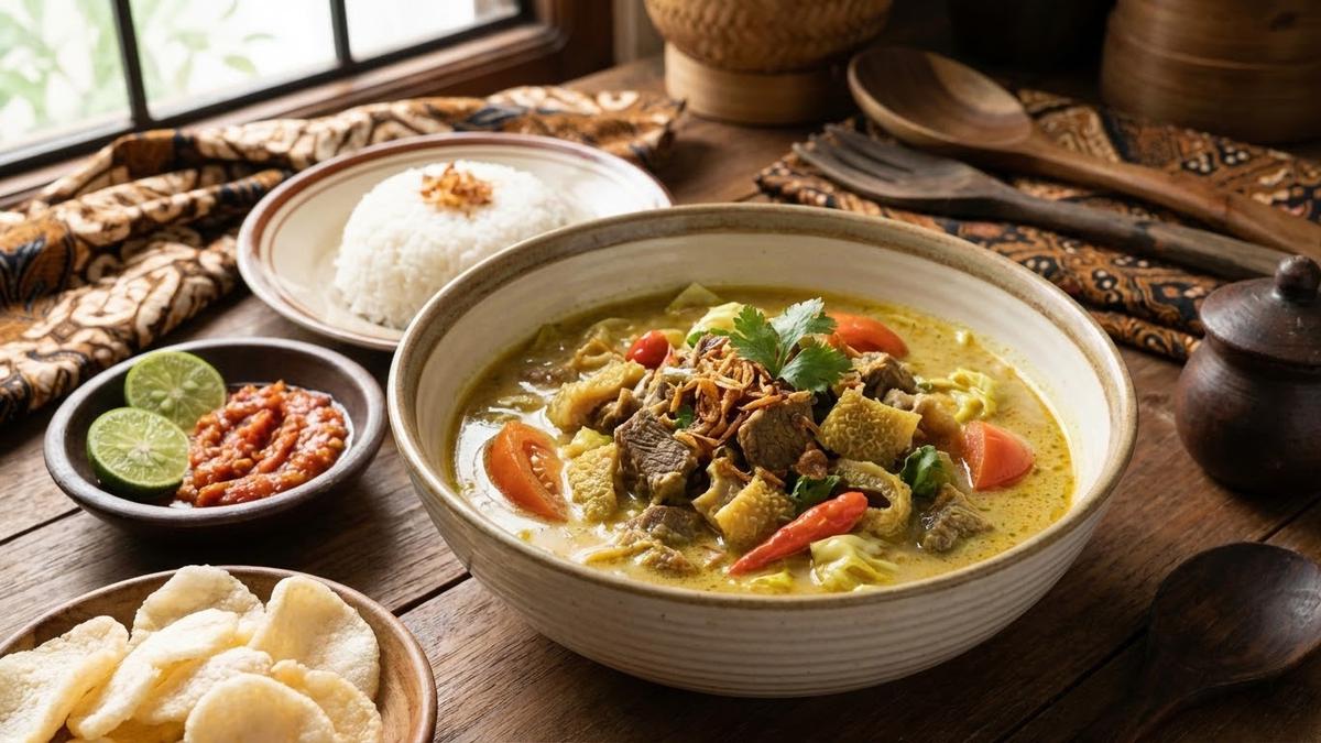 Cara Membuat Soto Babat Kuah Santan, Resep Lezat dan Gurih untuk Keluarga