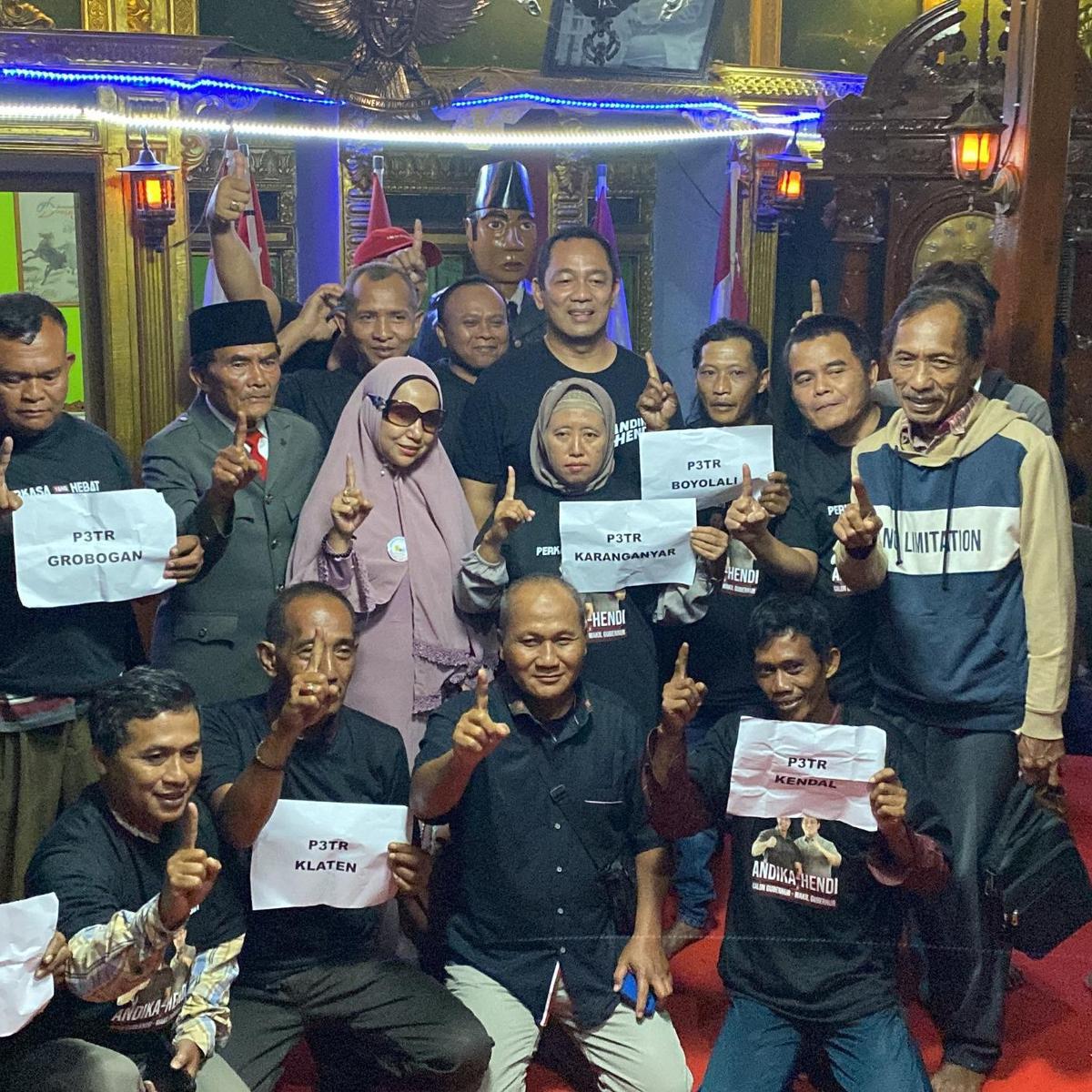 Paguyuban Petani Jawa Tengah Komitmen Pilih Andika-Hendi