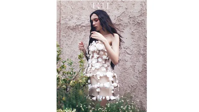 Potret Beby Tsabina untuk Majalah Elle Bride