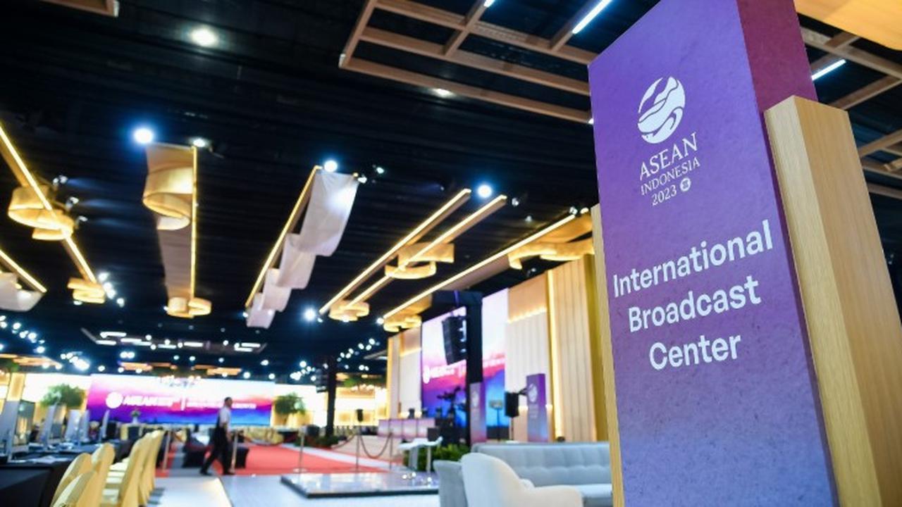 Media Center KTT ke-43 ASEAN 2023 di Jakarta