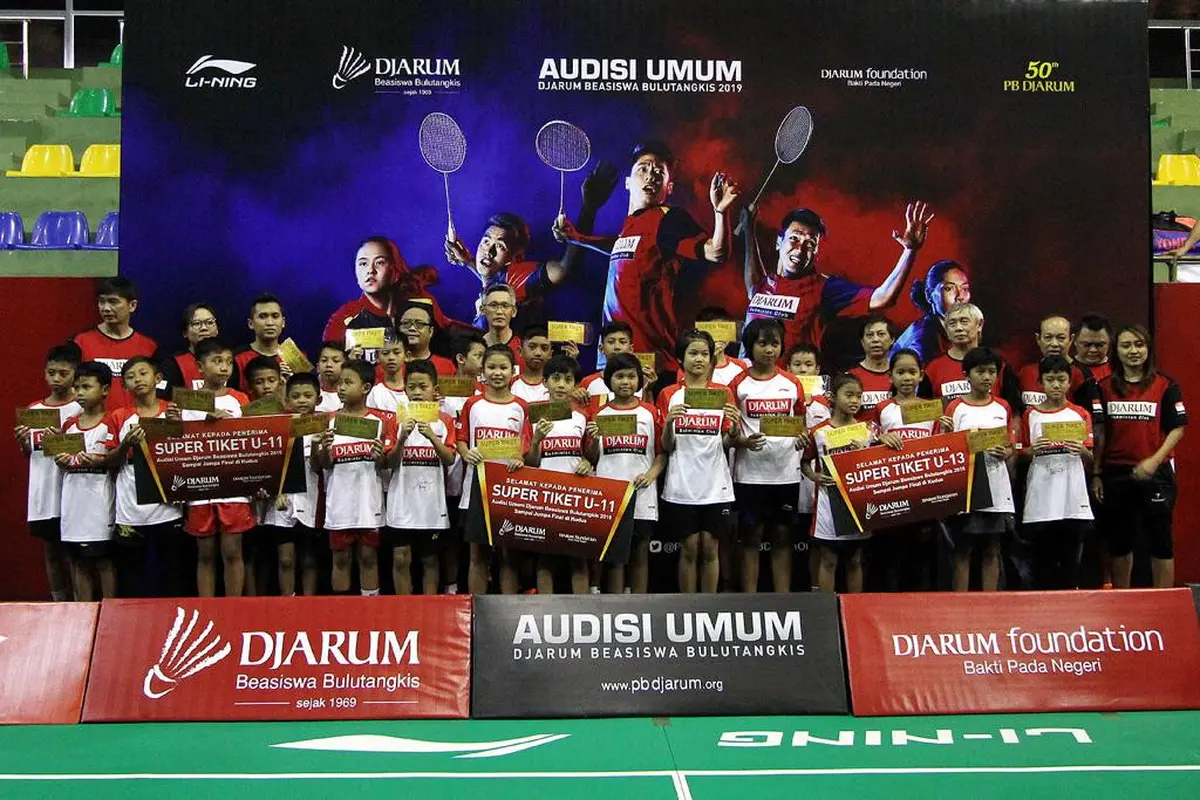 Umum Djarum Beasiswa Bulutangkis 2019