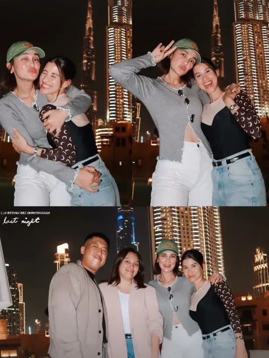 Luna Maya konsisten tampil bare face saat di malam hari. Pancarkan wajah cantik effortless dengan busana kasual yang nyaman [@lunamaya]
