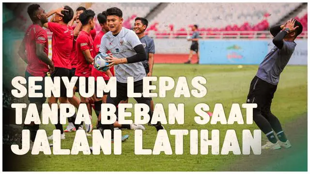 VIDEO: Jelang Piala Dunia U-17, Timnas Indonesia U-17 Jalani Sesi Latihan dengan Santai