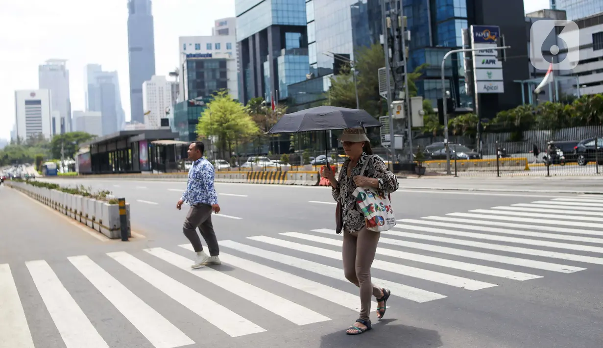 Kondisi El Nino Moderate dan Dipole Mode Positif menunjukkan potensi curah hujan rendah untuk wilayah Indonesia. (Liputan6.com/Herman Zakharia)