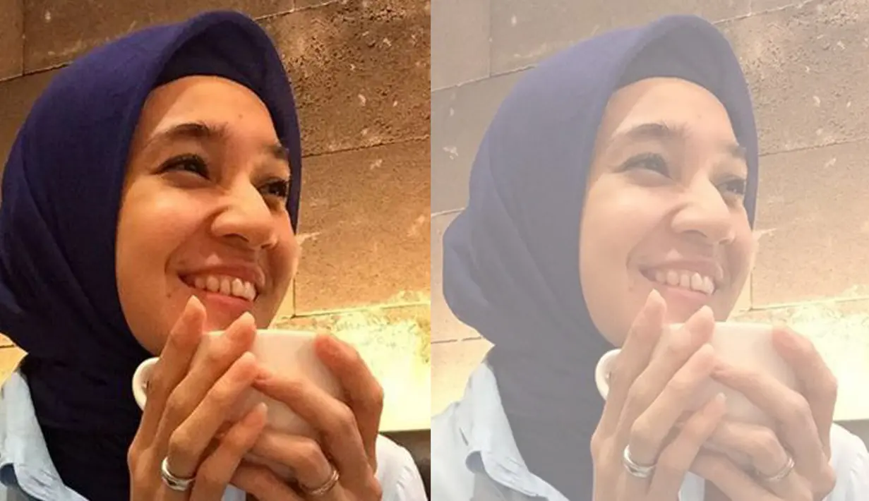 Dhini Aminarti akhirnya mantab mengenakan hijab. Istri Dimas Seto itu mulai mengenakan hijab semenjak 22 Januari lalu. (instagram.com/dhiniaminarti)