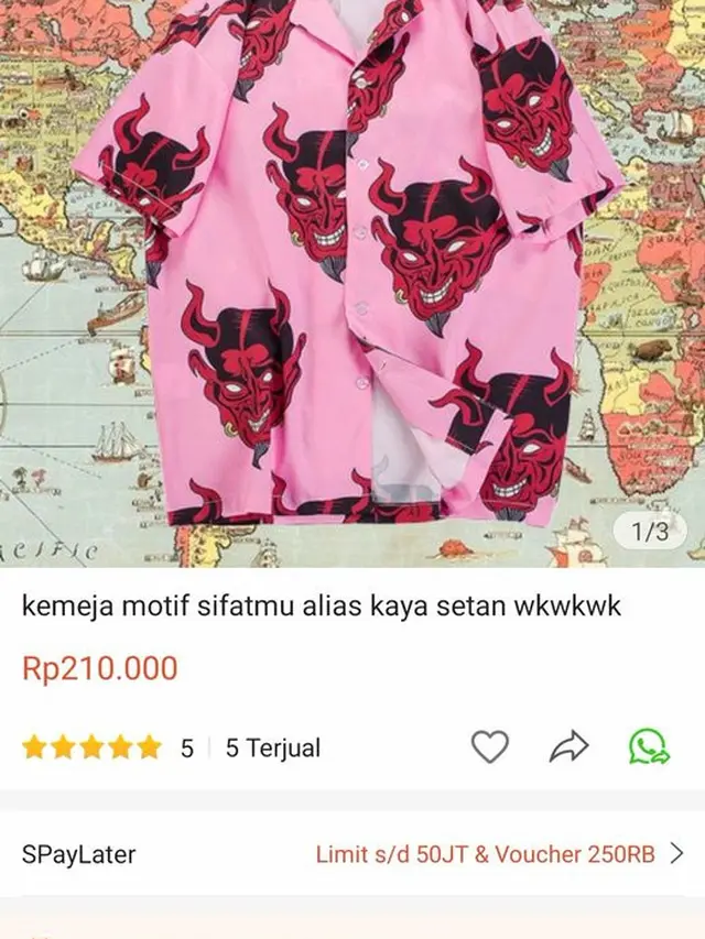 6 Kemeja Ini Motifnya Anti-mainstream Banget, Nyeleneh