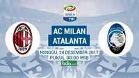 Susunan Pemain AC Milan Vs Atalanta
