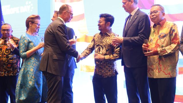 Sambutan Mentan SYL pada Perayaan National Day Uni Eropa 2023 di Jakarta