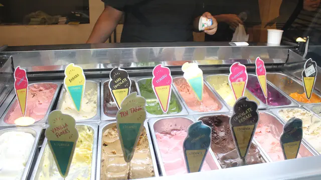 Berbagai Varian Rasa Gelato